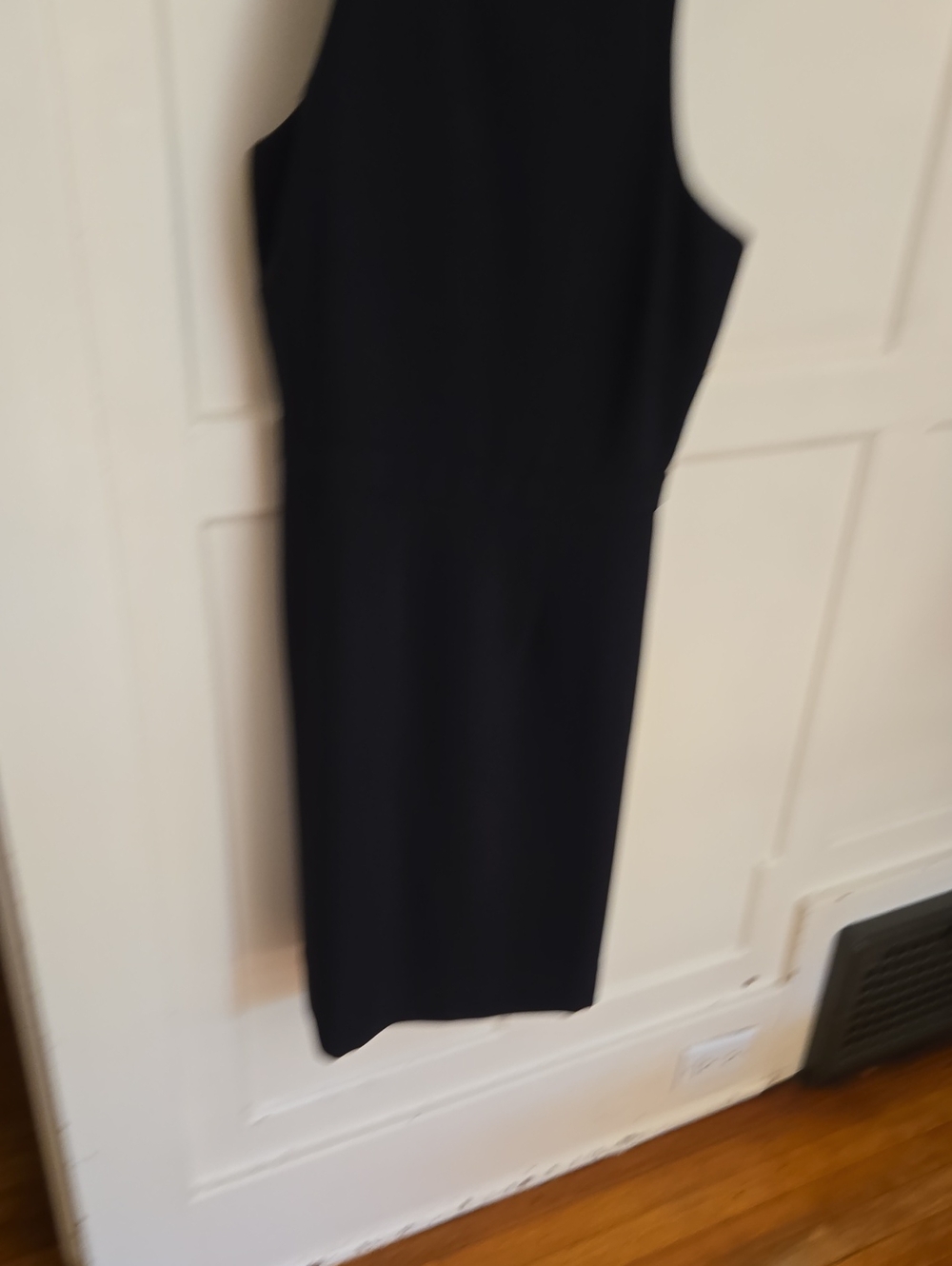 J. Crew Black Sleeveless Sheath Dress